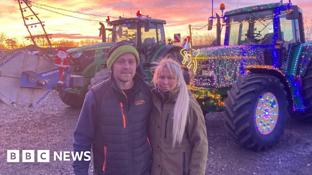 Annual Christmas Tractor Runs Raise Funds