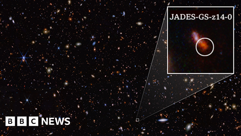 Най-ранната и най-отдалечена галактика, наблюдавана някога