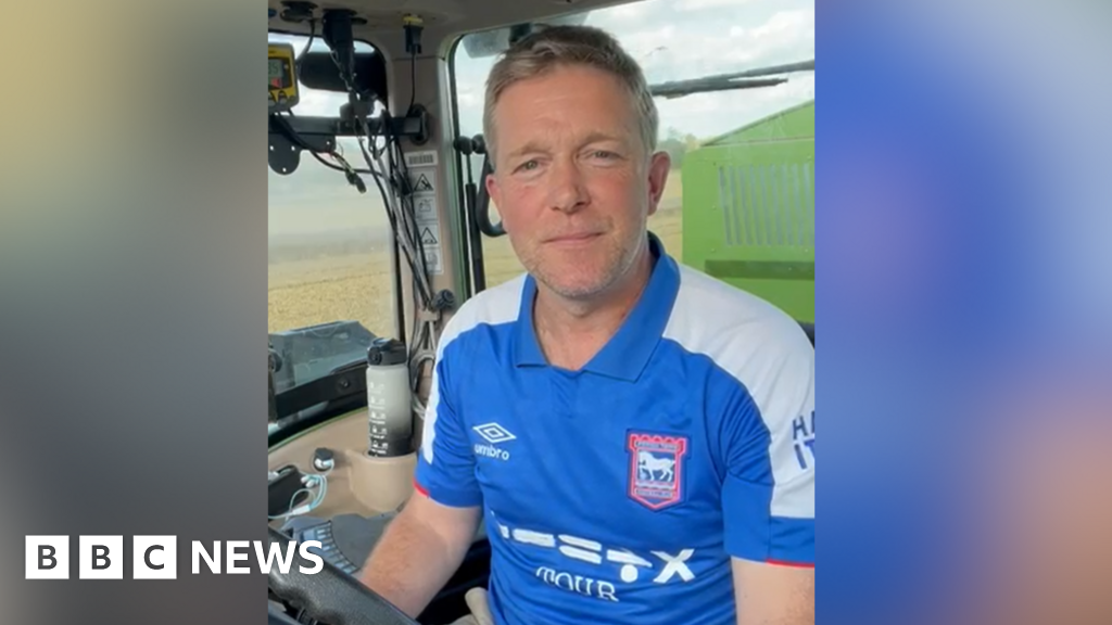 Suffolk's real-life tractor boys back Ipswich ahead of new season