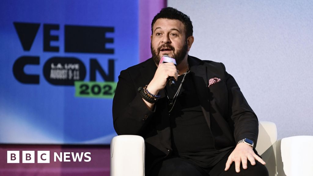 Adam Richman Man V Food star finds possessions in north London