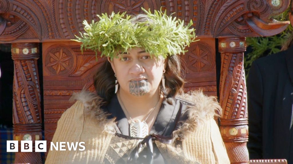 Watch: Late Māori king's daughter takes his place as monarch