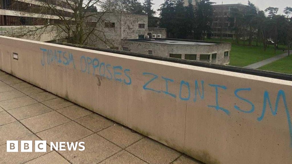 'Antisemitic' graffiti painted on walls at University of East Anglia