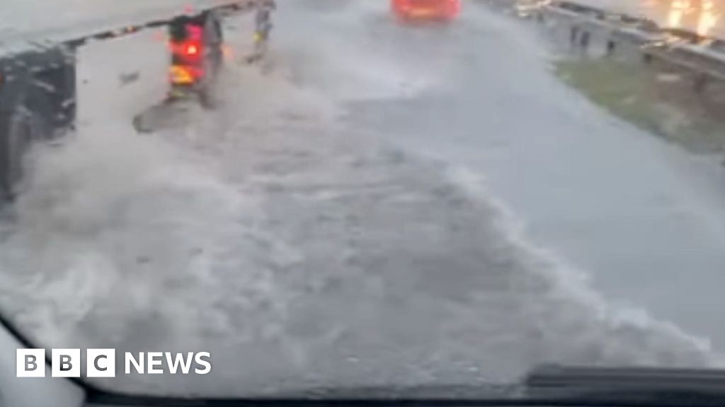 Flood alerts as Storm Benjamin hits South East