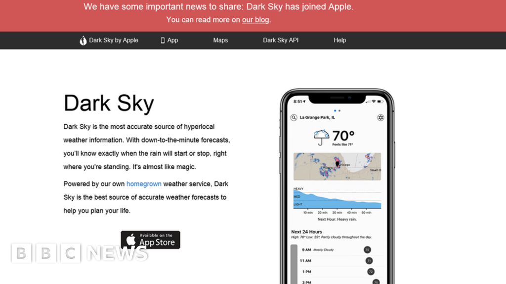 Dark Sky App