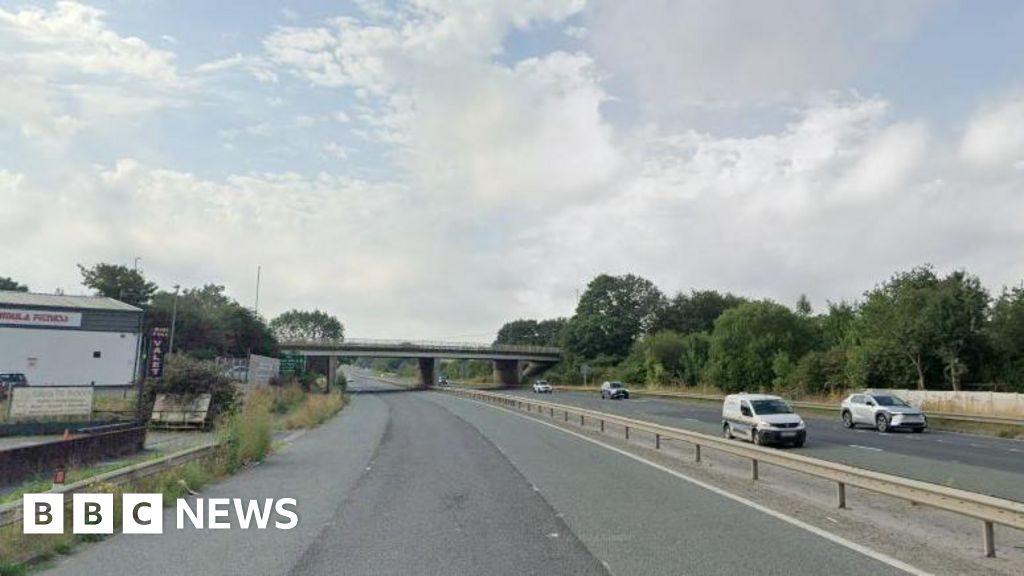 Woman Treated After M40 BMW-Van Crash