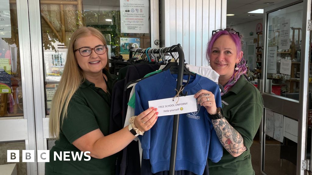 Devon charity offers free school uniforms all year