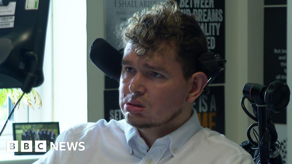 Devon man with locked-in syndrome writes book with eye technology