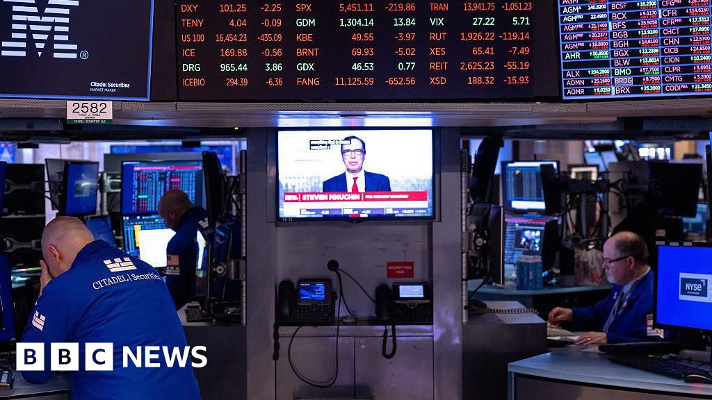 Stocks plunge as China retaliates to Trump tariffs