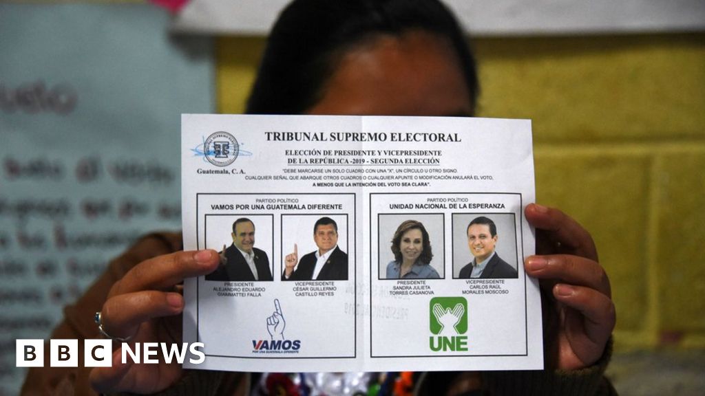 Conservative Alejandro Giammattei takes lead in Guatemala poll