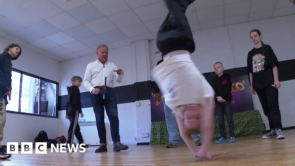 Watch: BBC reporter's front row seat to live dance battle