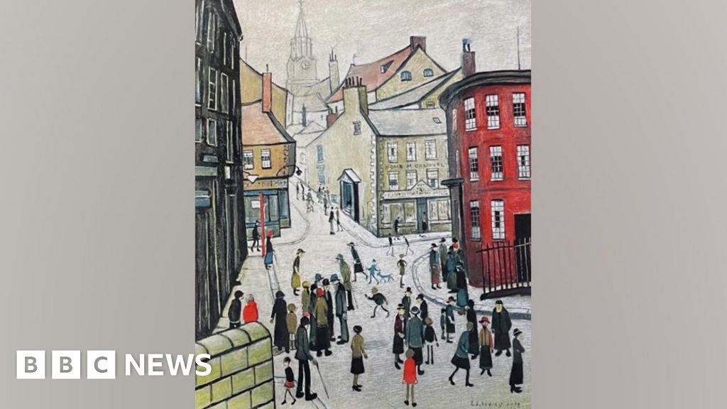 Town to recreate Lowry painting in same spot