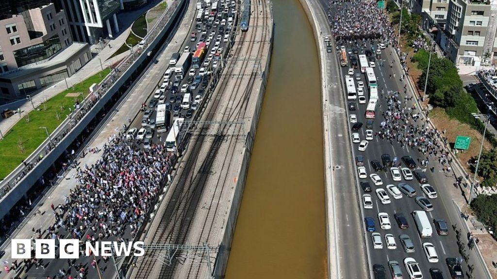 On the ground at Israel’s mass protests