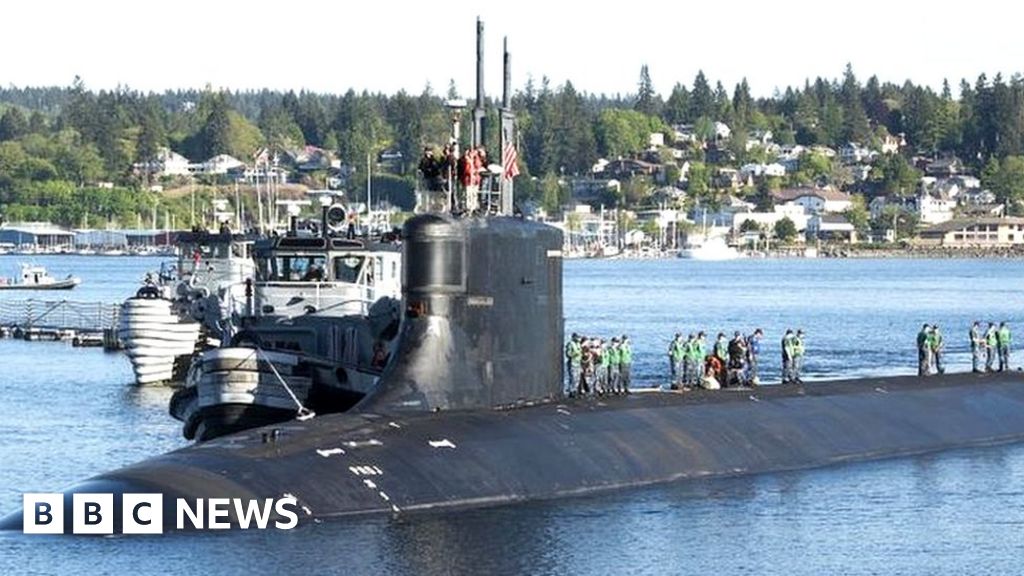 South China Sea: US submarine collides with unknown object