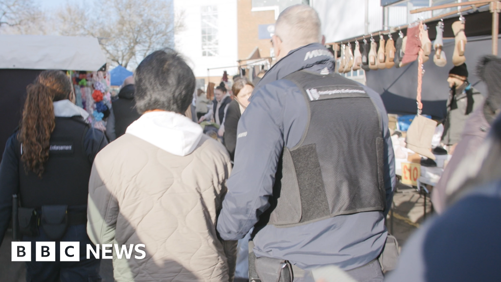 bbc.co.uk - Illegal workers arrested in Surrey Christmas market raid - BBC News