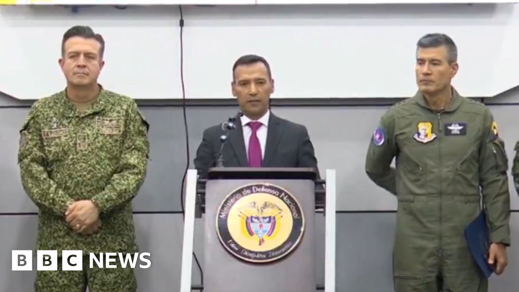 Colombian military bombs suspected rebel camp, killing 19