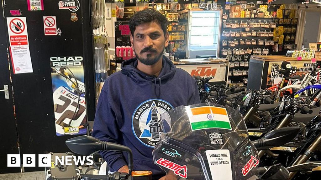 Motorbike gifted to round-the-world trip Nottingham theft victim thumbnail