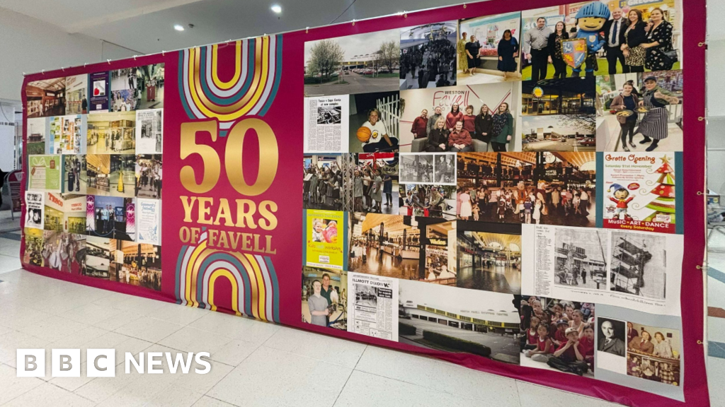 Weston Favell Shopping Centre in Northampton celebrates 50 years