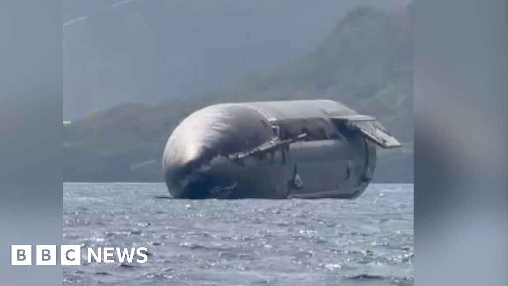 SpaceX rocket spotted off Christmas Island coast