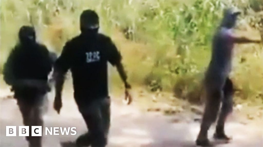 Greek police using masked migrants to forcibly push other migrants back across border