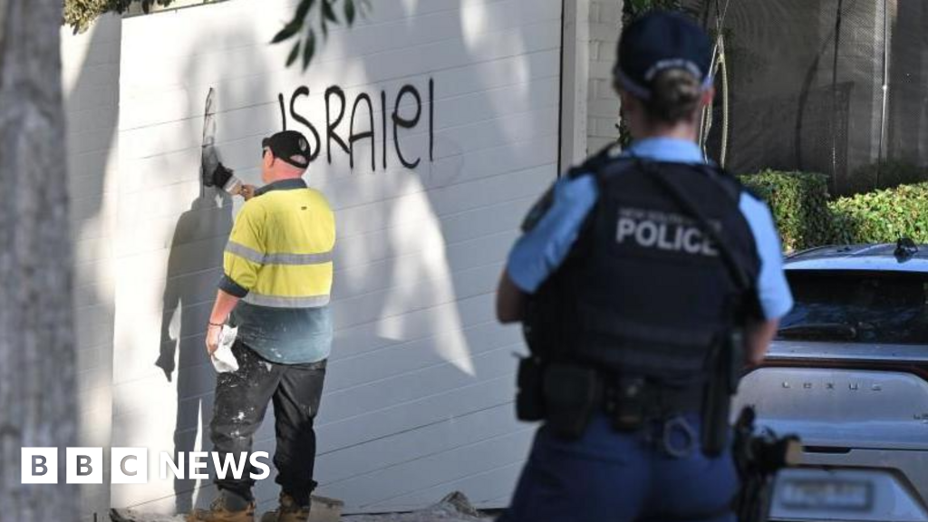 Australia PM condemns arson incident and anti-Israel graffiti