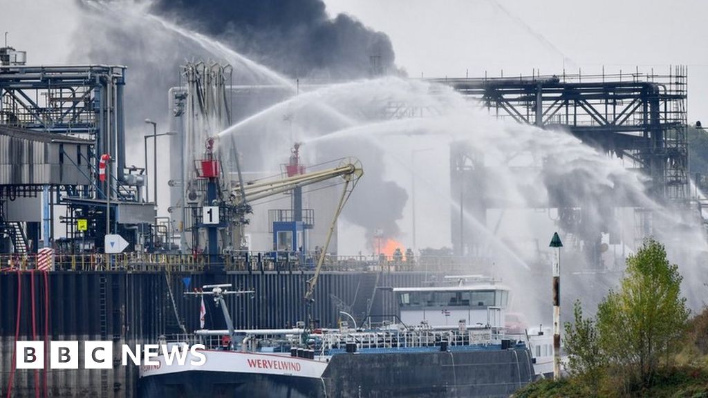 Ludwigshafen Fire Basf Blast Hits German Hq Bbc News