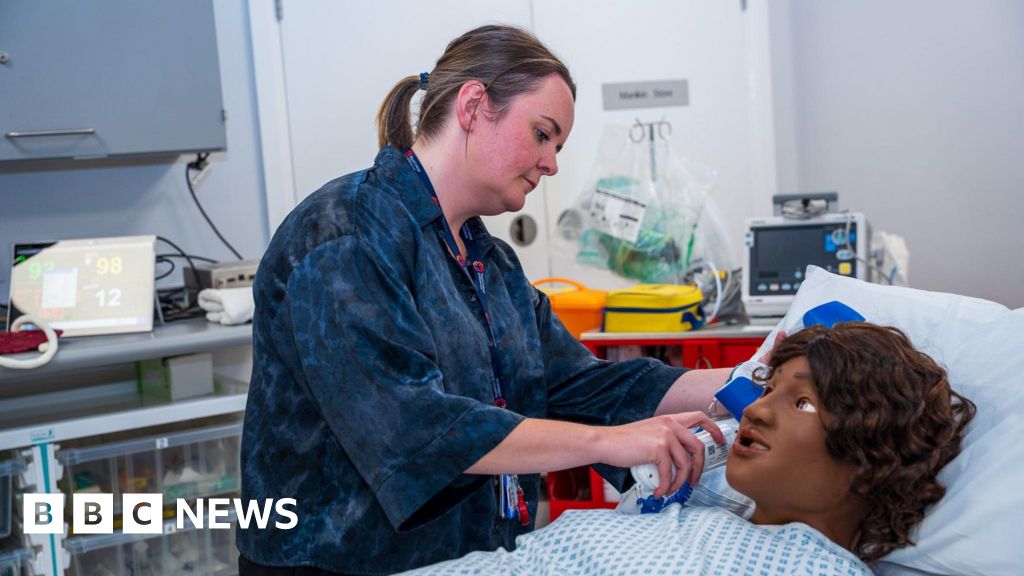 bbc.co.uk - Dark-skin birthing manikin to train Bradford hospital staff