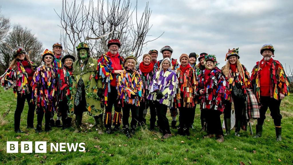Morris Dancers Celebrate May Day in Cerne Abbas, Shoreham, Abingdon