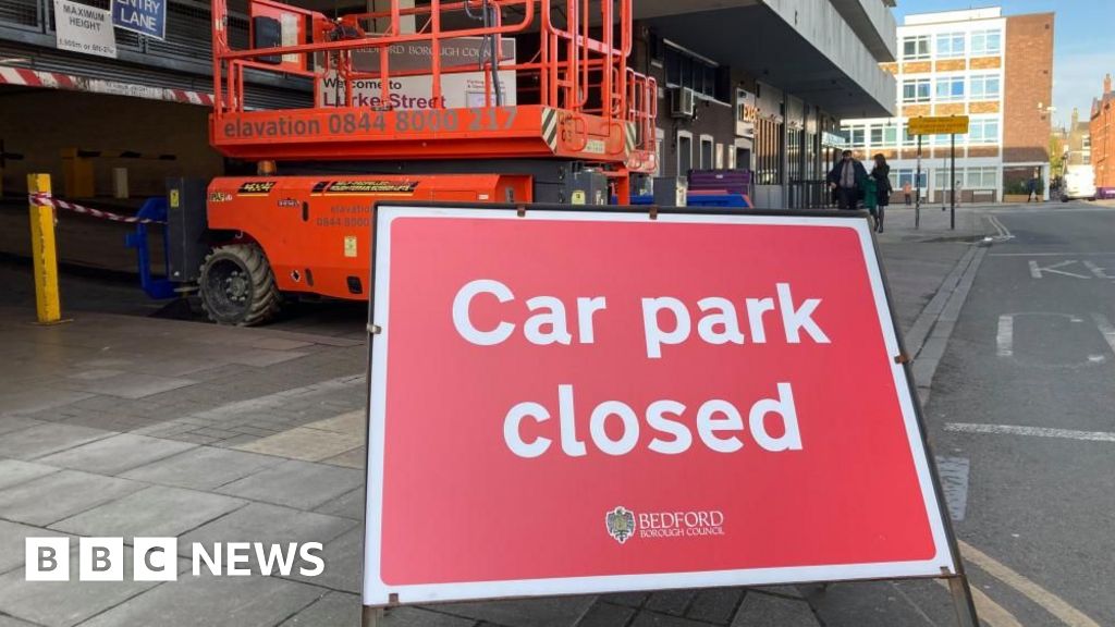 Bedford Lurke Street multi-storey to close for crash repairs