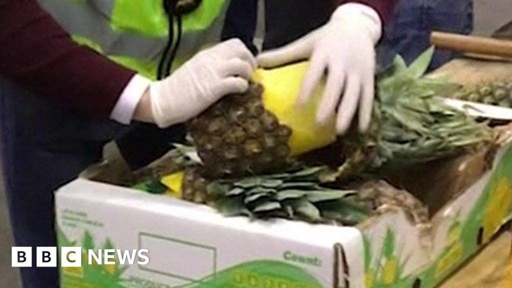 Cocaine found in fresh pineapples