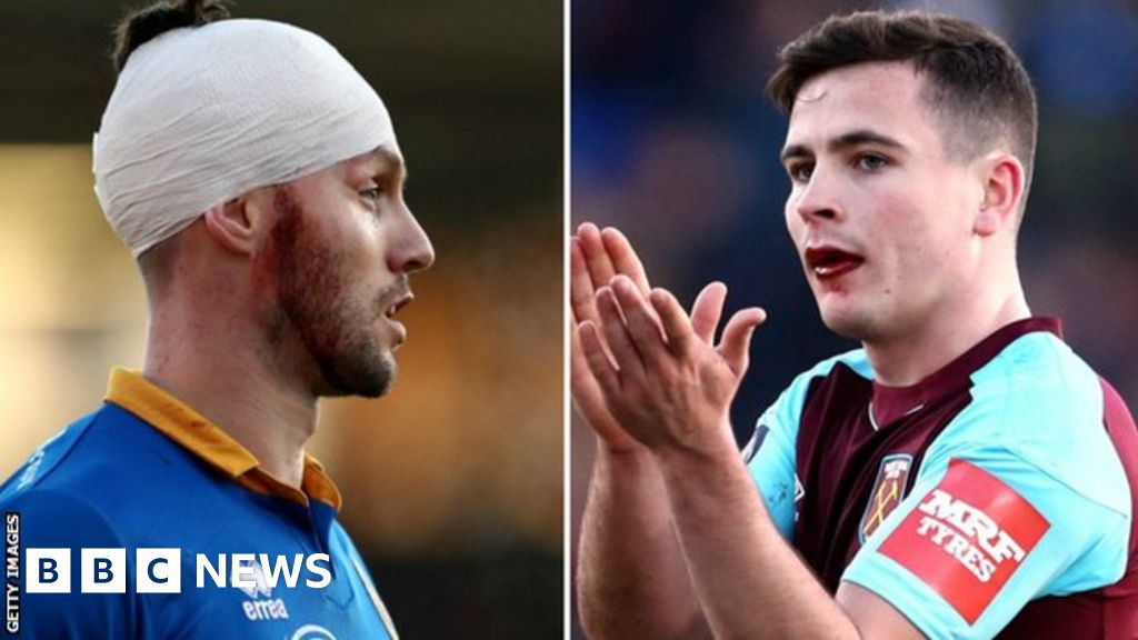 Broken bones didn't stop these athletes from finishing their game BBC