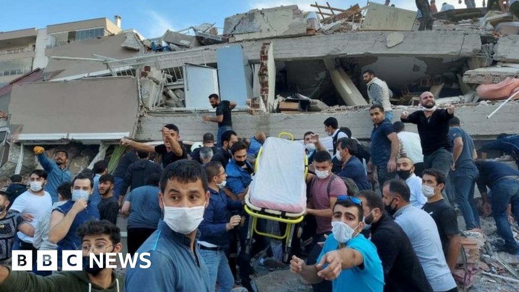 Earthquake hits Greece and Turkey, bringing deaths and floods