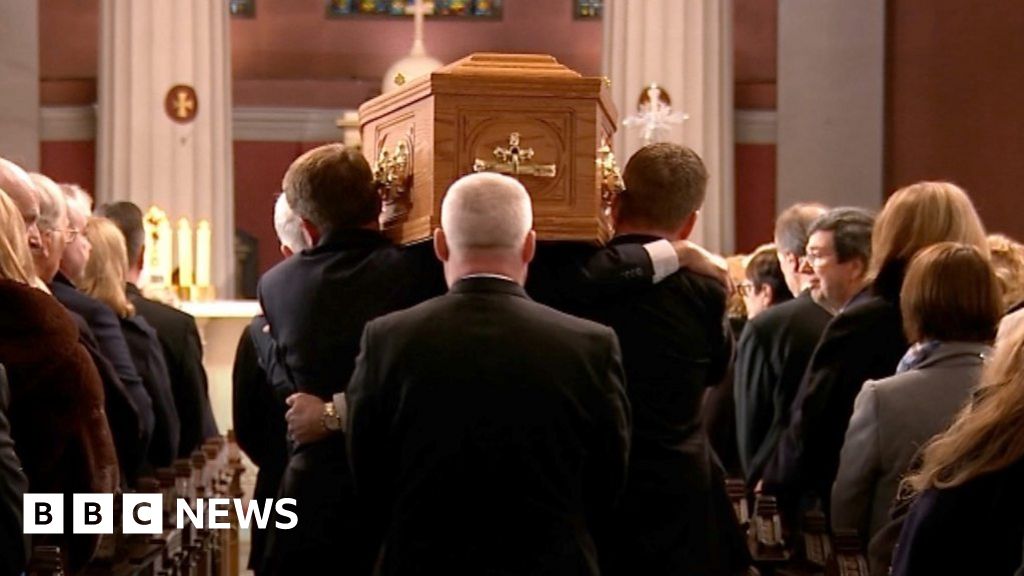 Gay Byrne's funeral takes place in Dublin