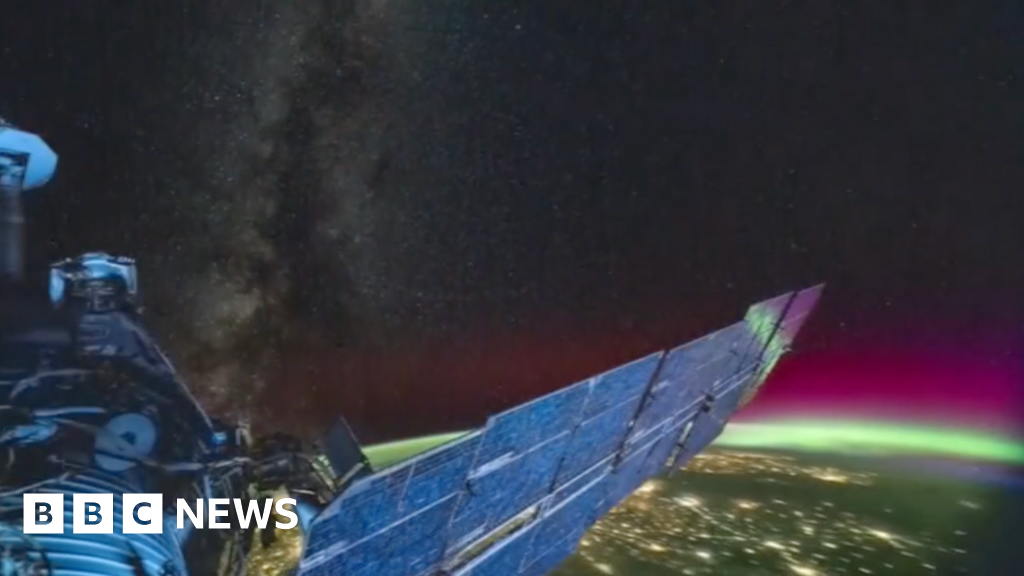 ISS pictures captures ‘orbital break of day’ over Earth