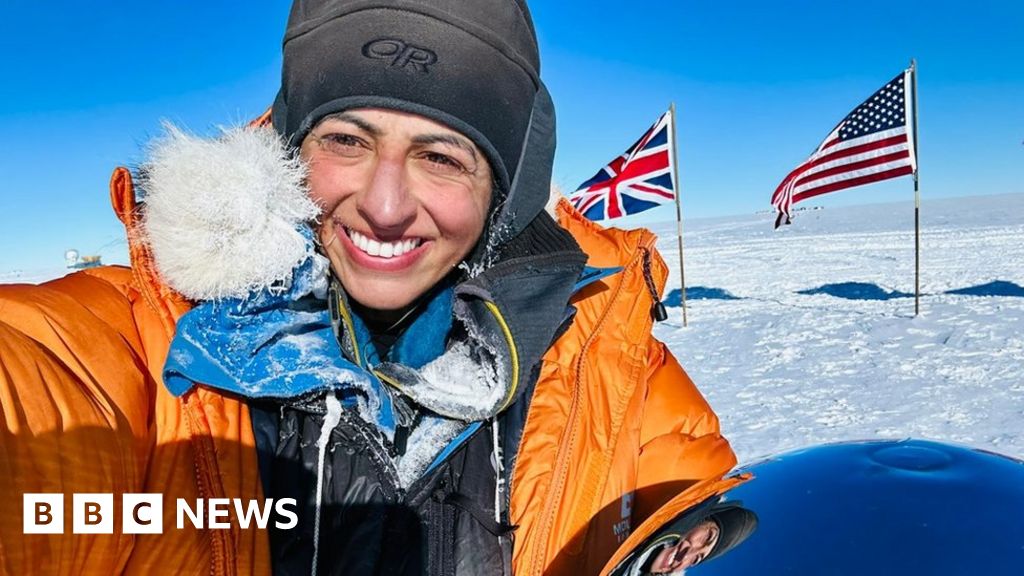 Preet Chandi: Woman sets second world record in polar expedition