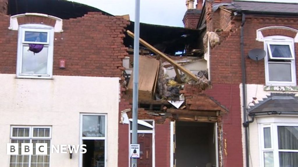 Birmingham house badly damaged in suspected gas explosion BBC News