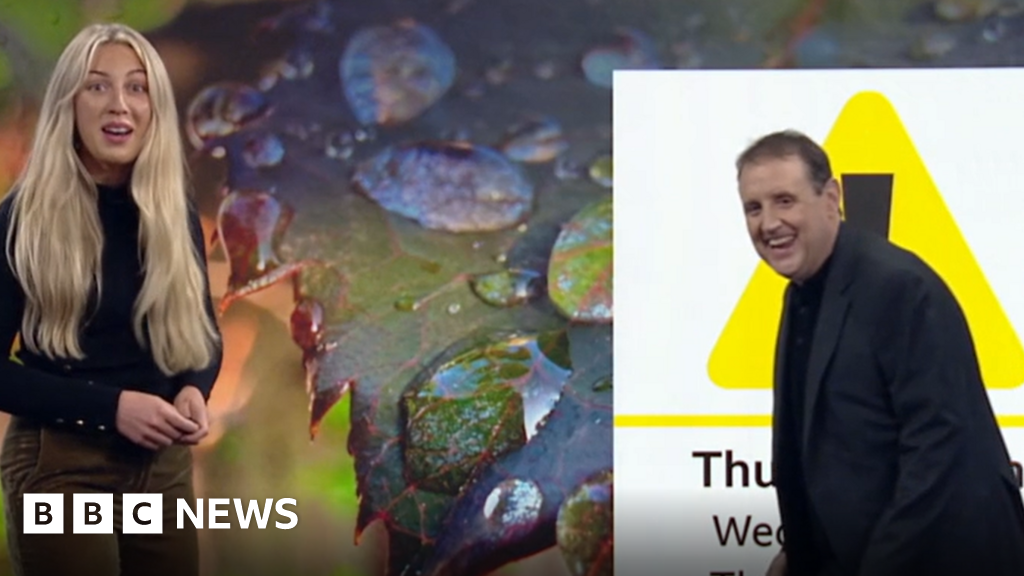 Peter Kay Gatecrashes BBC North West Tonight Weather Forecast - News Directory 3