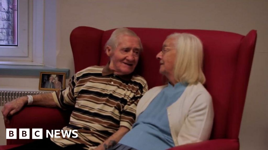 Covid 'Lovely' for elderly couple reunited in hospital after separation