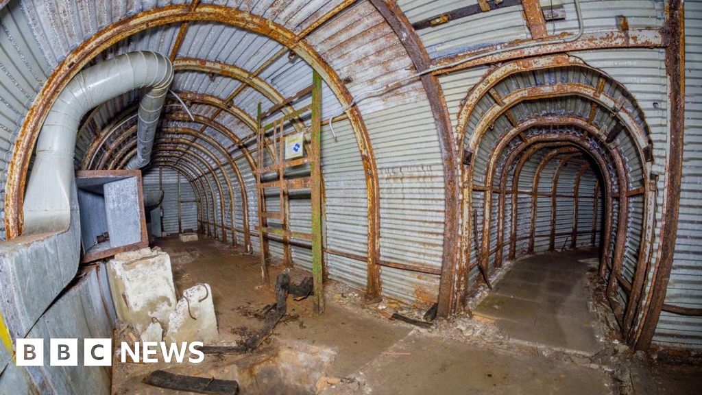 Wartime tunnels hidden beneath housing estate