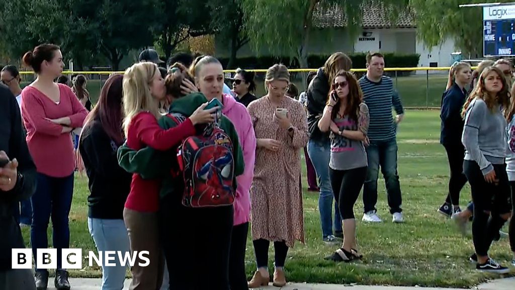 Students evacuated in California school shooting