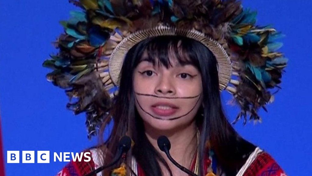 Cop26 Indigenous Climate Activist Tells Delegates We Have No More Time