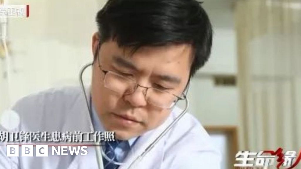 Backlash in China after front-line doctor dies