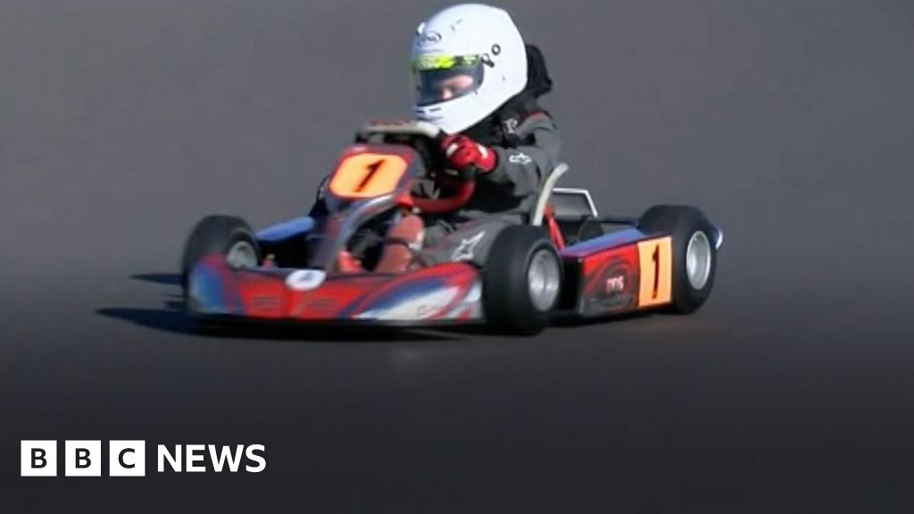 Kent Boy 7 Becomes Karting Champion Bbc News