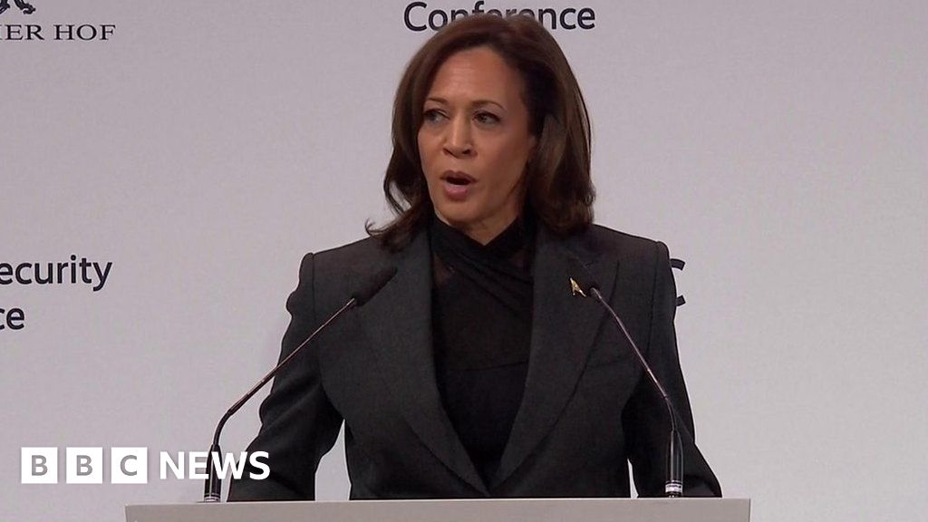 US VP Harris: Russian Actions In Ukraine 'crimes Against Humanity ...