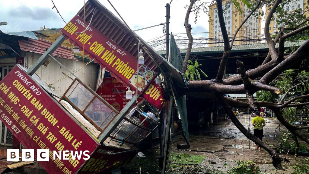 Family killed in landslide as Yagi hits Vietnam