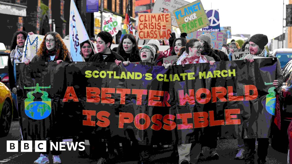 Thousands take to streets to protest against climate change