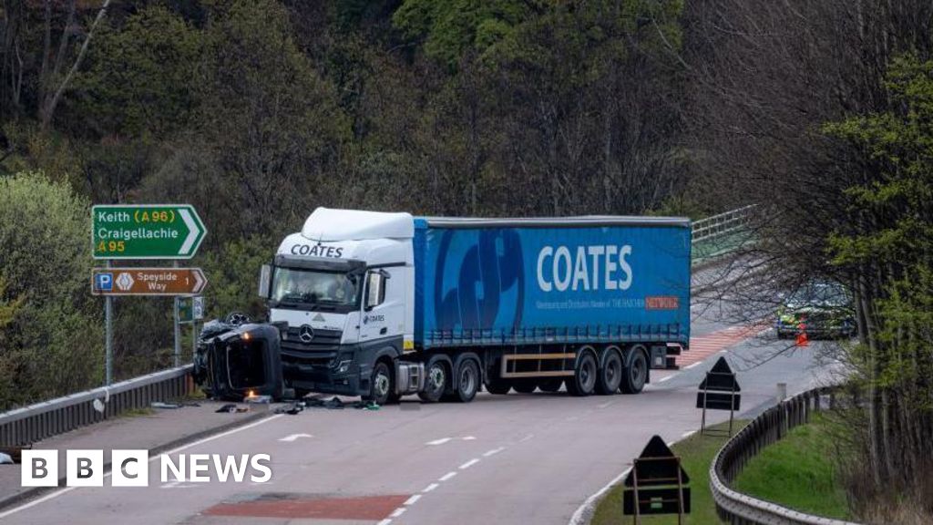 Car passenger killed in crash with lorry in Moray - Translogistics