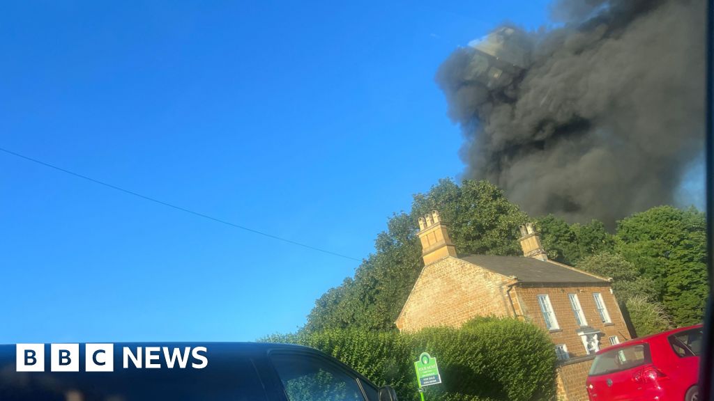 bbc.co.uk - Firefighters tackle blaze on Lodge Farm Industrial Estate