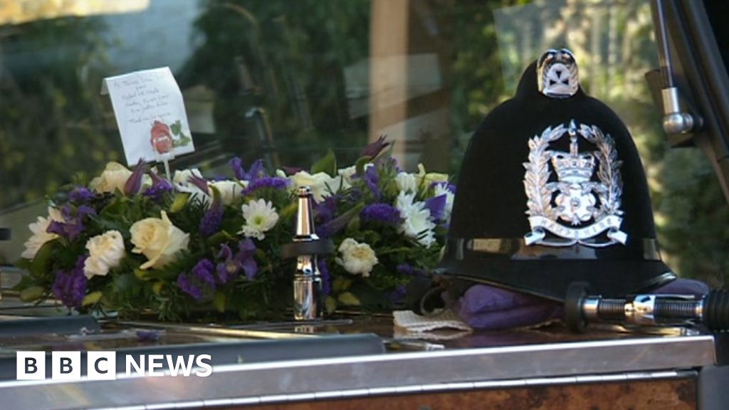 PC James Dixon funeral Hundreds mourn Road Wars officer