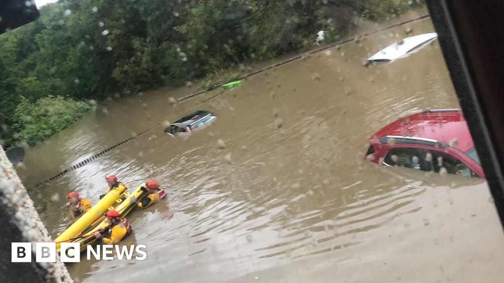 Broxburn flooding: People rescued as homes in West Lothian flooded