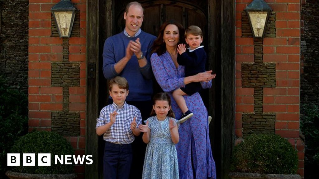 Prince William talks about NHS and Covid with his children ' every day' photograph